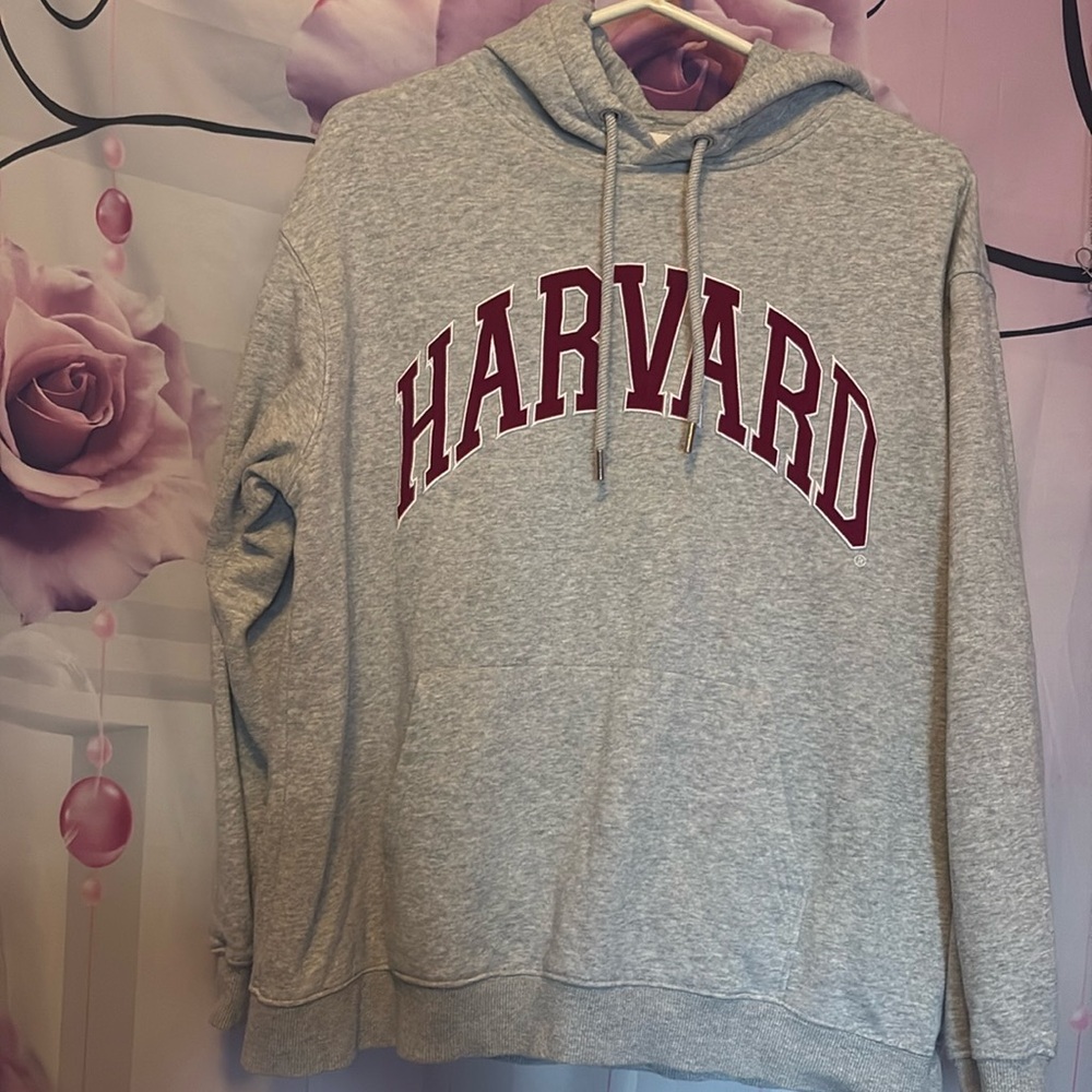 Men’s Harvard Gray Hoodie Size Medium